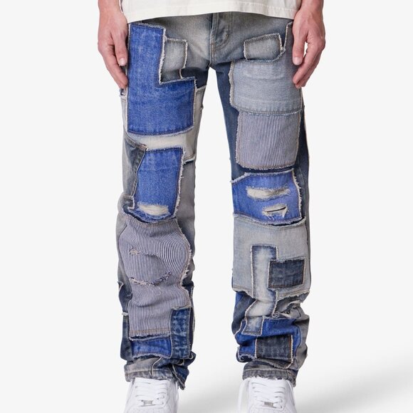 mnml Straight Patchwork Denim - Multi Size 31Multi / 31